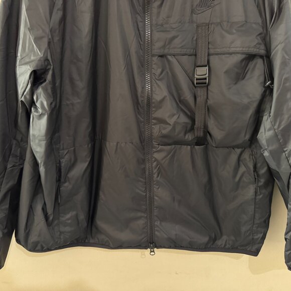 Nike Sportswear Tech Woven Black N24 Packable Lined Jacket Men's L FB7903-010 - Picture 3 of 8